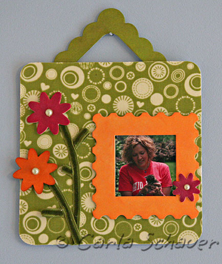 Sizzix Eileen Hull Frame wall hanging