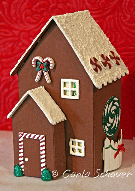 gingerbread house christmas craft